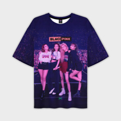 Мужская футболка oversize 3D Blackpink concert