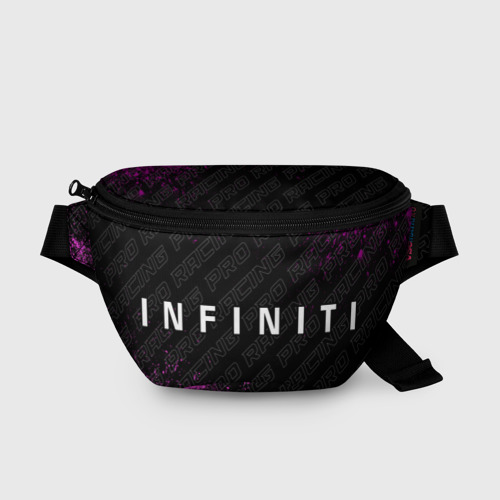 Поясная сумка 3D Infiniti pro racing: надпись и символ