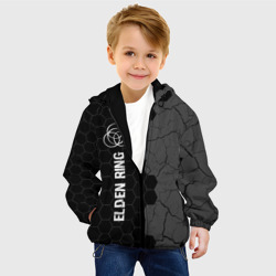 Детская куртка 3D Elden Ring glitch на темном фоне: по-вертикали - фото 2