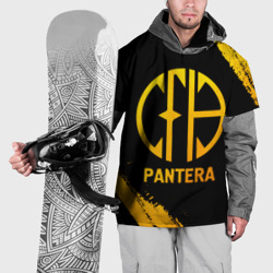 Накидка на куртку 3D Pantera - gold gradient