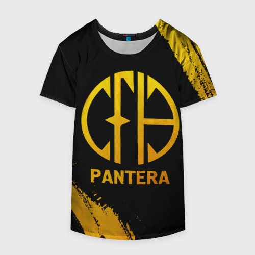 Накидка на куртку 3D Pantera - gold gradient, цвет 3D печать - фото 4