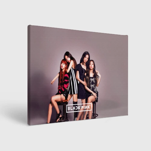 Холст прямоугольный Blackpink K-pop