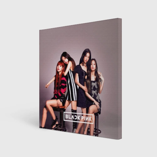 Холст квадратный Blackpink   K-pop