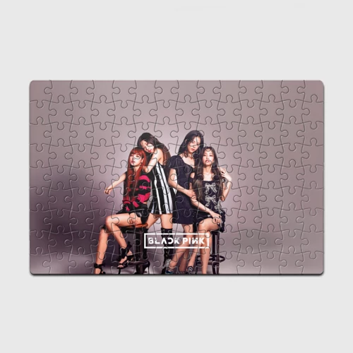 Головоломка Пазл магнитный 126 элементов Blackpink   K-pop