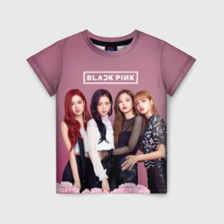 Детская футболка 3D Blackpink girls