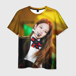 Мужская футболка 3D Blackpink Jennie Kim