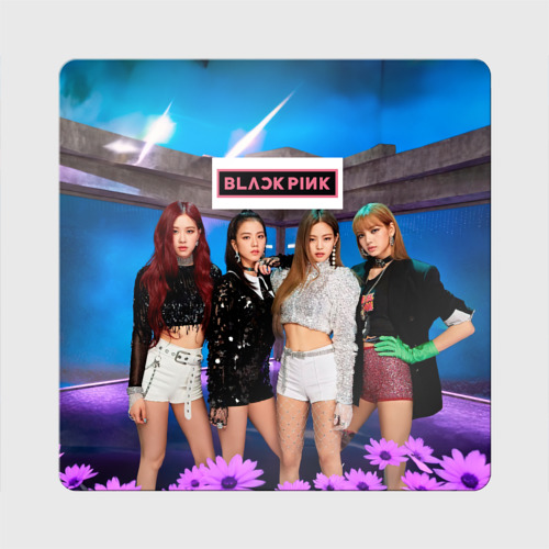 Магнит виниловый Квадрат K-pop Blackpink