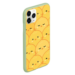 Чехол для iPhone 11 Pro матовый Милые птенчики - фото 2