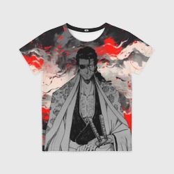 Детская футболка 3D Самурай Сюнсуй Кьёраку - Блич