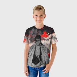 Детская футболка 3D Самурай Сюнсуй Кьёраку - Блич - фото 2