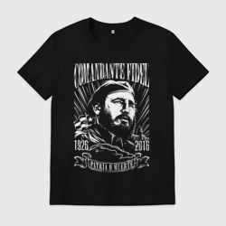 Мужская футболка хлопок Comandante Fidel