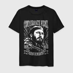 Comandante Fidel – Футболка из хлопка с принтом купить со скидкой в -20%