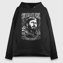 Женское худи Oversize хлопок Comandante Fidel