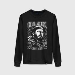 Женский свитшот хлопок Comandante Fidel