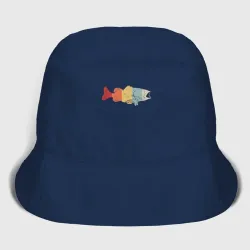 Мужская панама хлопок Color fish