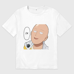 Мужская футболка хлопок Oversize Saitama - Okey