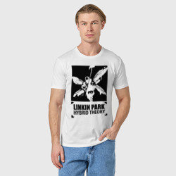 Мужская футболка хлопок LP Hybrid Theory - фото 2