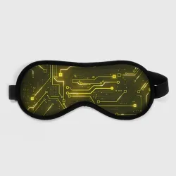 Маска для сна 3D Системная плата арт