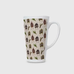 Кружка Латте Избушки и сосновые веточки - фото 2