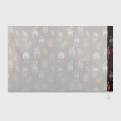 Флаг 3D Много разных избушек - фото 2