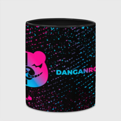 Кружка с полной запечаткой Danganronpa - neon gradient: надпись и символ - фото 2