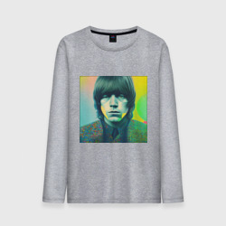 Мужской лонгслив хлопок Brian Jones Pop Glitch Art