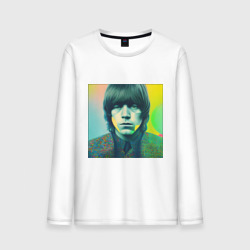 Мужской лонгслив хлопок Brian Jones Pop Glitch Art