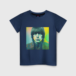 Детская футболка хлопок Brian Jones Pop Glitch Art