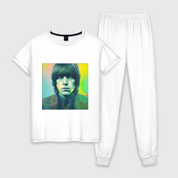 Женская пижама хлопок Brian Jones Pop Glitch Art