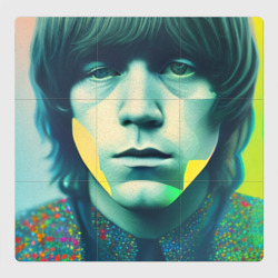 Магнитный плакат 3Х3 Brian Jones Pop Glitch Art