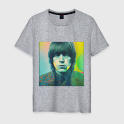 Мужская футболка хлопок Brian Jones Pop Glitch Art