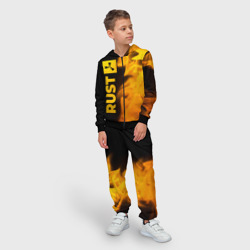 Детский костюм 3D Rust - gold gradient: по-вертикали - фото 2