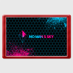 Магнит 45*70 No Man's Sky - neon gradient: надпись и символ