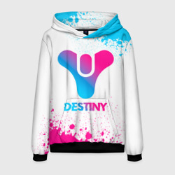 Мужская толстовка 3D Destiny neon gradient style