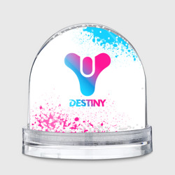 Игрушка Снежный шар Destiny neon gradient style