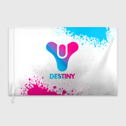 Флаг 3D Destiny neon gradient style