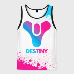 Мужская майка 3D Destiny neon gradient style