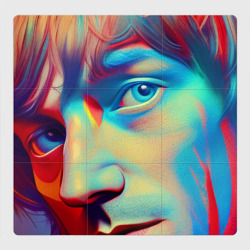 Магнитный плакат 3Х3 Brian Jones Cartoon Glitch Art