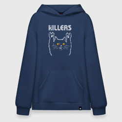 Худи SuperOversize хлопок The Killers rock cat