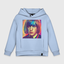 Детское худи Oversize хлопок Brian Jones Glitch Art