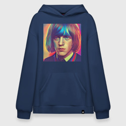 Худи SuperOversize хлопок Brian Jones Glitch Art