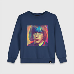 Детский свитшот хлопок Brian Jones Glitch Art