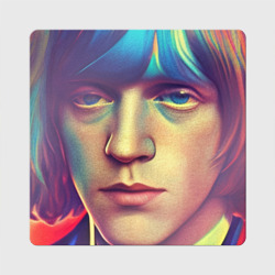 Магнит виниловый Квадрат Brian Jones Glitch Art