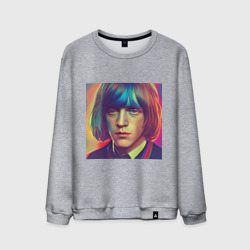 Мужской свитшот хлопок Brian Jones Glitch Art