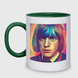 Кружка двухцветная Brian Jones Glitch Art