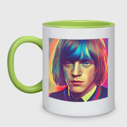 Кружка двухцветная Brian Jones Glitch Art