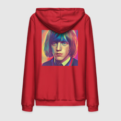 Мужская толстовка на молнии хлопок Brian Jones Glitch Art