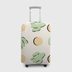 Чехол для чемодана 3D Пустынный кактус