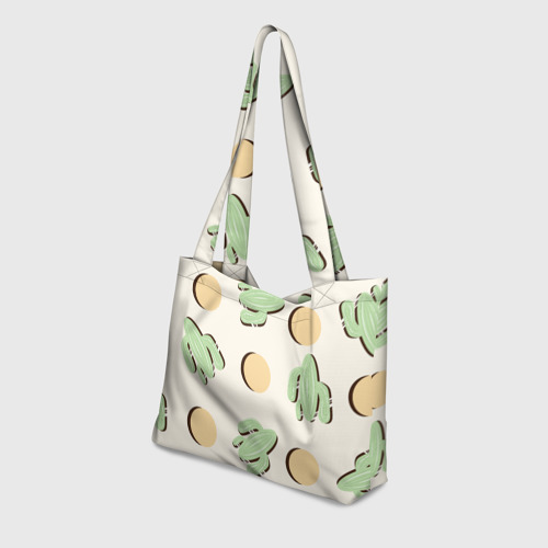Пляжная сумка 3D Пустынный кактус - фото 3