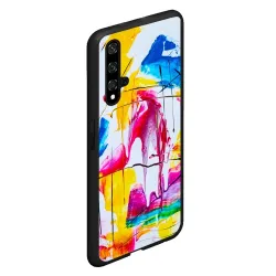 Чехол для Honor 20 Красочная картина - разноцветная абстракция - фото 2